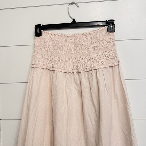 Apiece Apart New York Cream Ora Smock Maxi Skirt Size Small 36288 - Picture 7 of 13